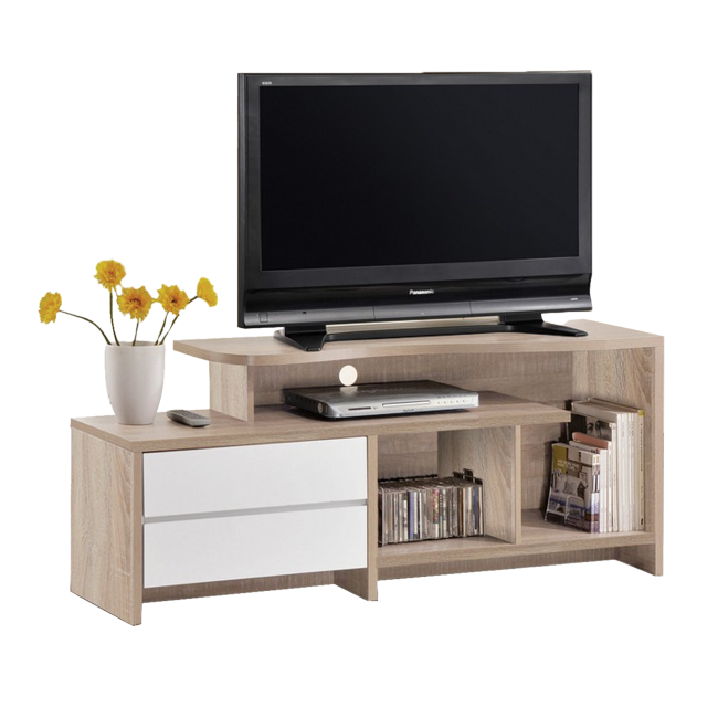 TV furniture FB92212.01 2 Drawers Sonama/White 148x40x60