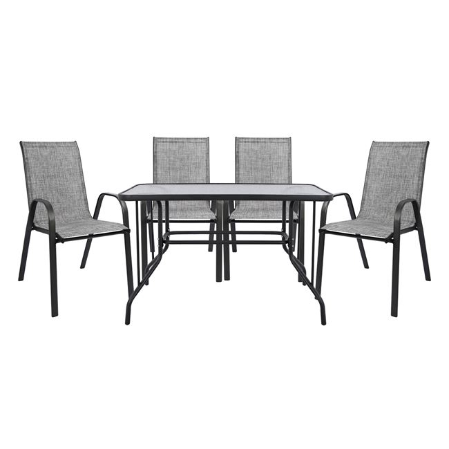 Set dining table 5pieces 4 chairs & table FB95193.01