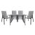 Set dining table 5pieces 4 chairs & table FB95193.01