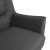 Set Sofa 2 pieces Curtis Grey fabric FB910237