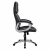 Office chair gaming bucket FB91007.04 black PU and white stripe 69x68x(119-127)cm