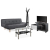 Student Set 4 pieces Sofa, Coffee Table, TV furniture, Monk FB910160