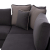 FB93255.01R Corner sofa, grey, 2pcs, right corner, stain-resistant and water-repellent
